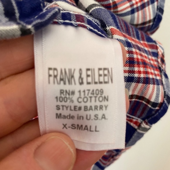 Frank and Eileen Plaid Cotton Buttondown - Picture 4 of 4